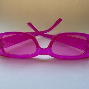 Hampton Water Rosé Promo Sunglasses – Hot Pink Y2K Vibe